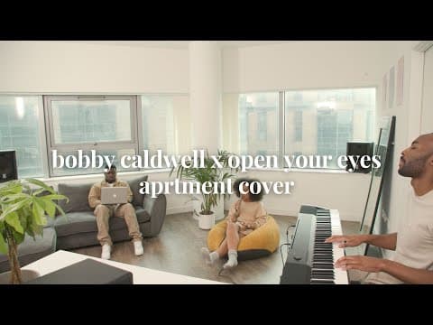 bobby caldwell x open your eyes (aprtment cover) cover